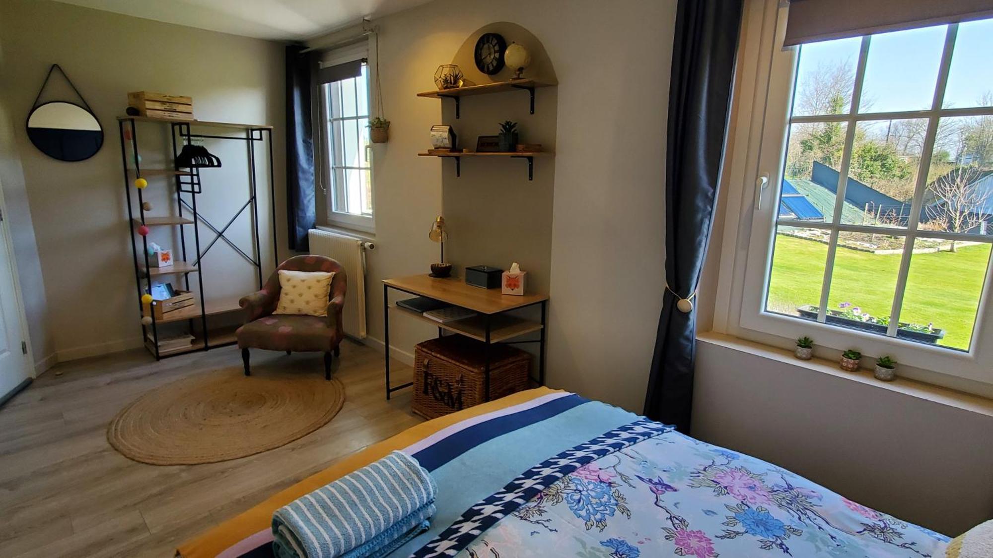 Vieille Fermette Bnb Chambre Prive Waben Exteriör bild